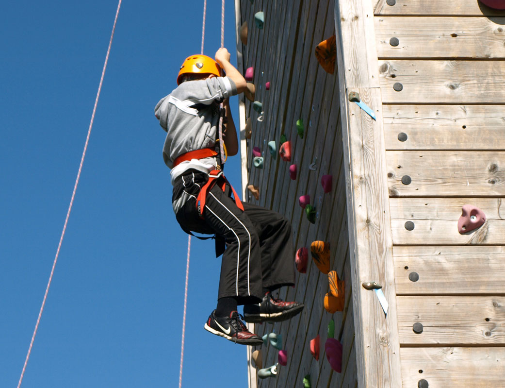 abseiling outdoor learning activities for young people