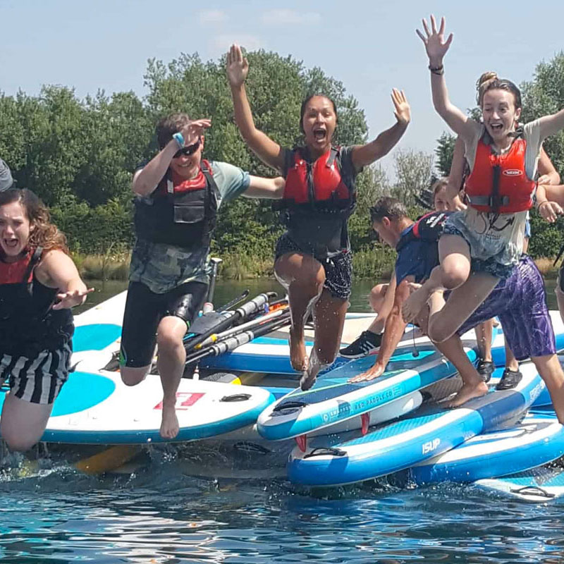 outdoor learning for young people at caldecotte xperience