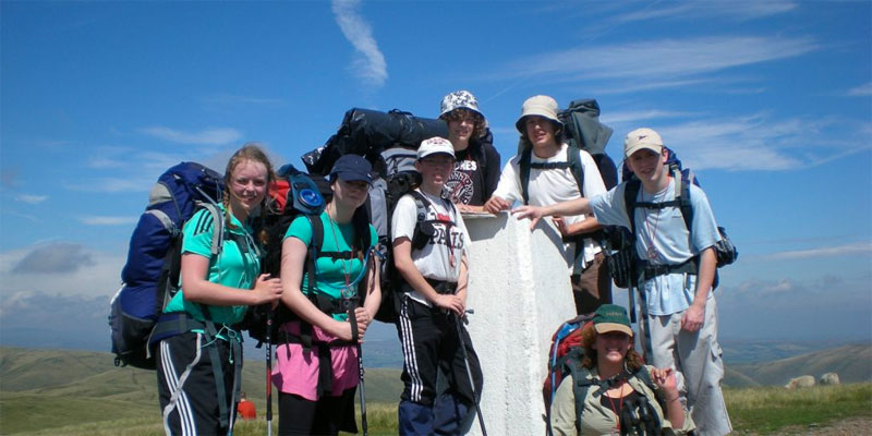 Expedition section of DofE trek