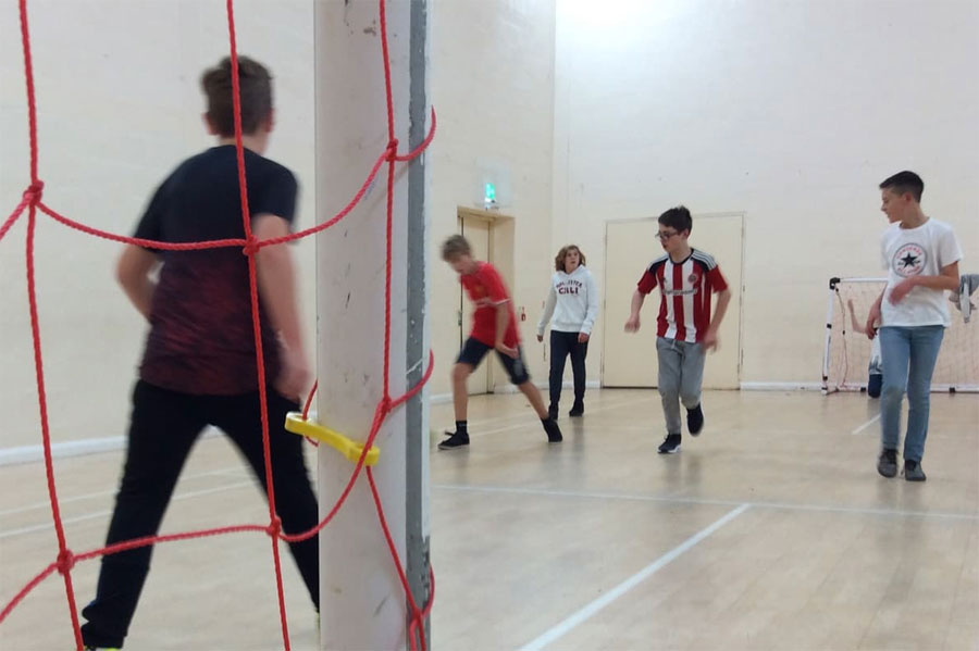 youth groups 5-a-side football