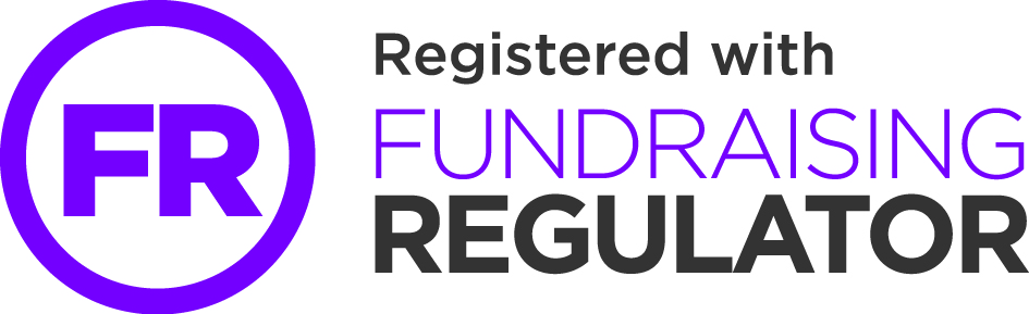 registered with Fundraising Regulator