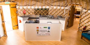 yurt kitchen