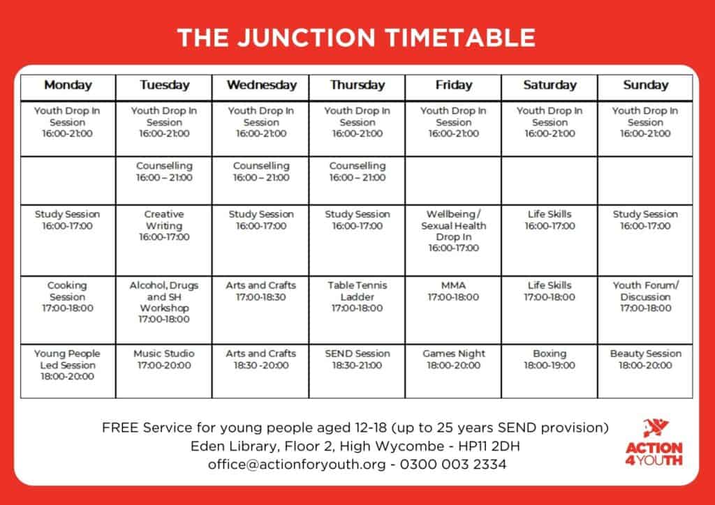 the-junction-timetable