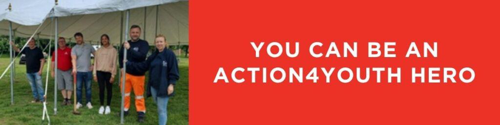 You can be an action4youth hero