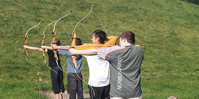 Action4Youth - archery - High Sheriff of Bucks and Milton Keynes Programme
