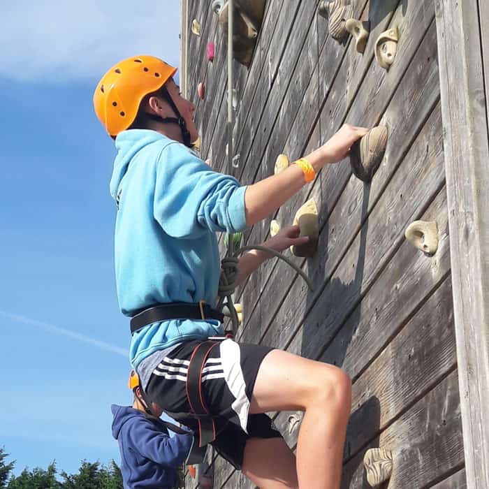 Action4Youth - climbing wall - High Sheriff of Bucks and Milton Keynes Programme