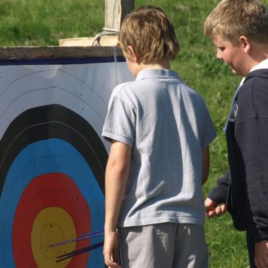 archery for young people at caldecotte xperience