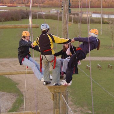 high ropes for beginners