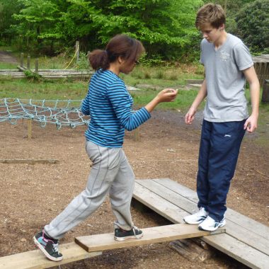 low ropes for beginners